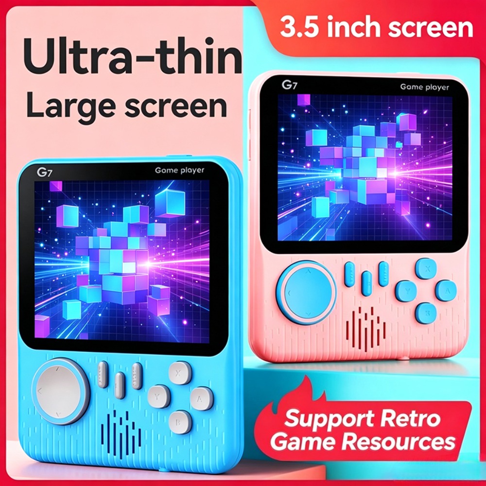 Gaming Console Retro Handheld - جهاز ألعاب محمول G7 بتصميم ريترو