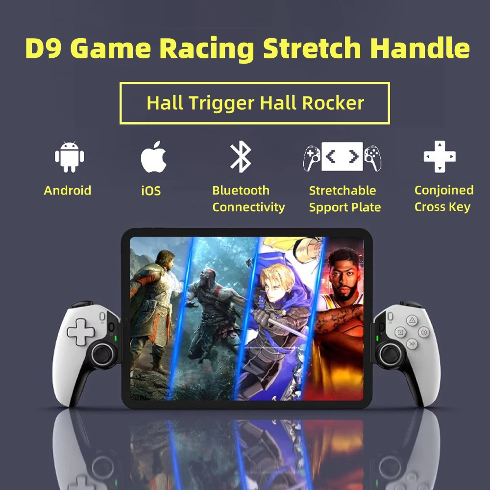 D9 اللوحي تحكم مقبض لاسلكي للت - مراجعة Console Gaming Steam وسعره