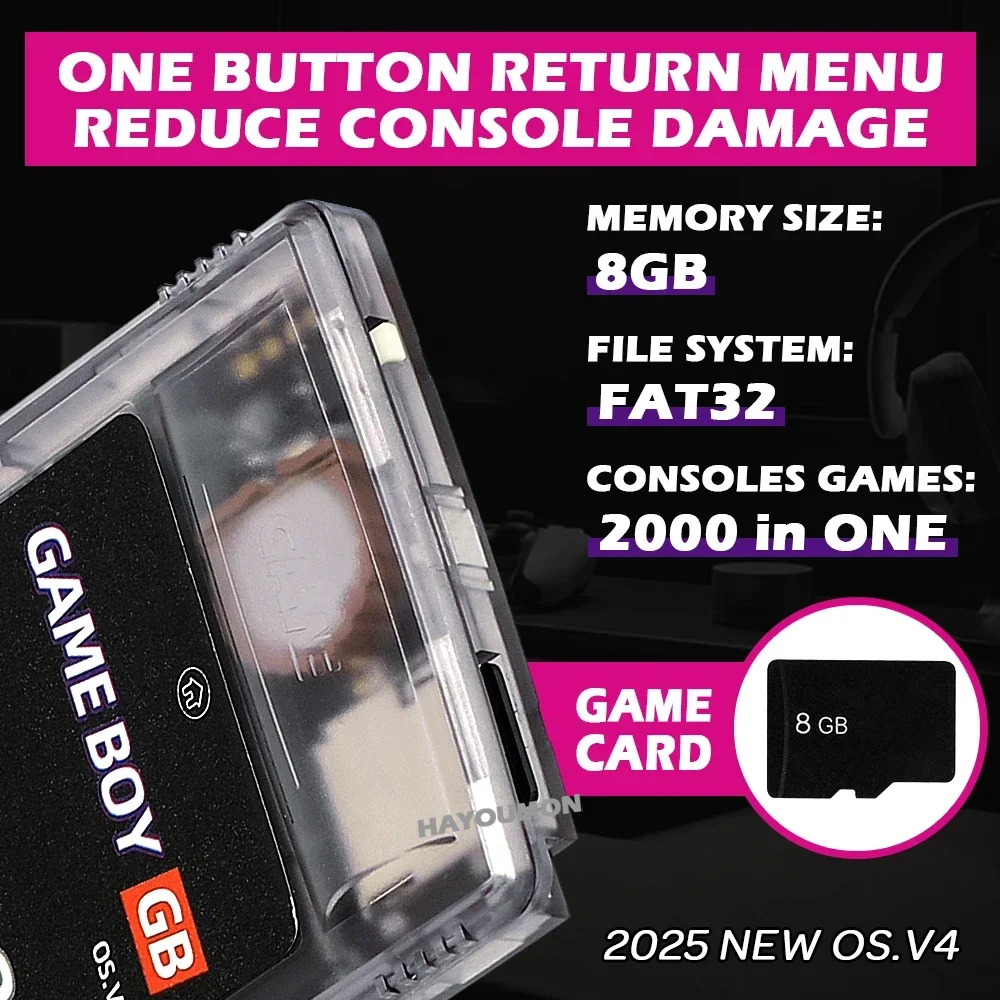 2026 لوحدات تحكم ألعاب GB GBC  - مراجعة Gaming Console Os وسعره