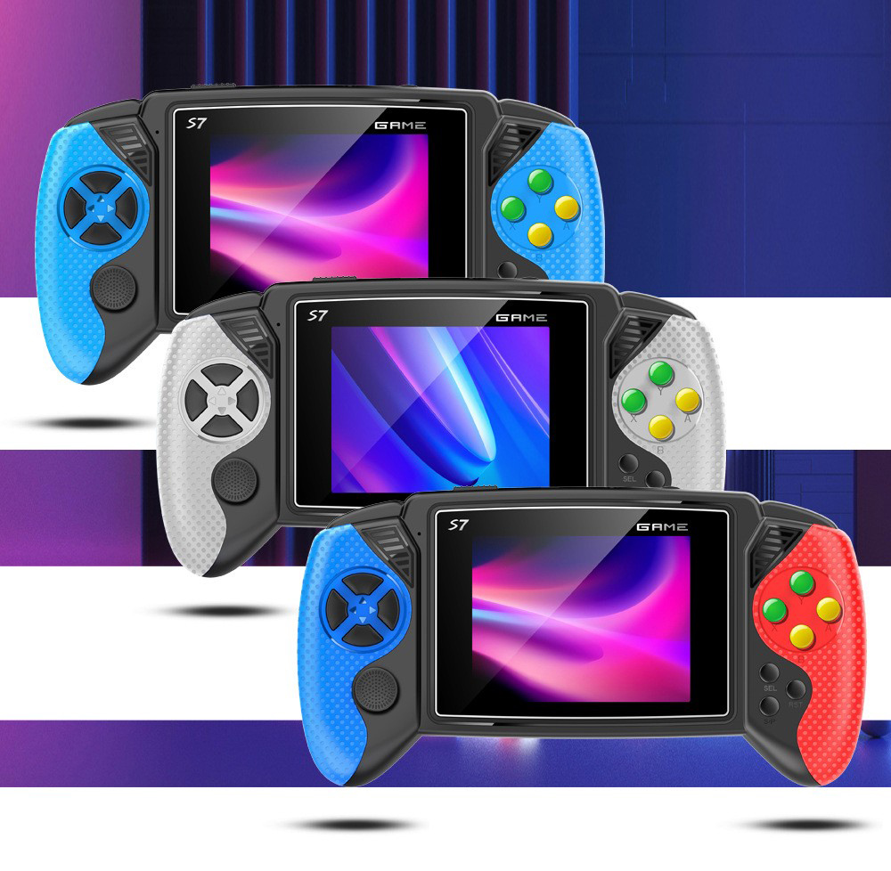 جهاز ألعاب محمول S7 ريترو بشاش - مراجعة Gaming Console Retro Handheld وسعره