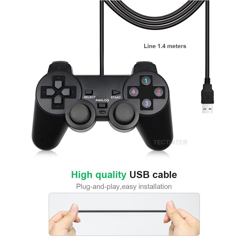 وحدة تحكم ألعاب سلكية USB للكم - مراجعة Laptop Gaming Console وسعره