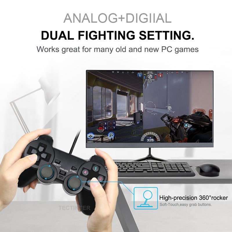 وحدة تحكم ألعاب سلكية USB للكم - مراجعة Laptop Gaming Console وسعره