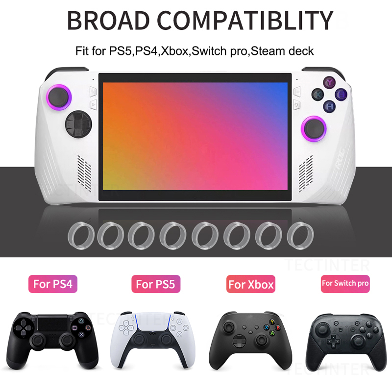 4/8 قطع حلقات مطاطية واقية مرن - مراجعة Console Gaming Steam وسعره