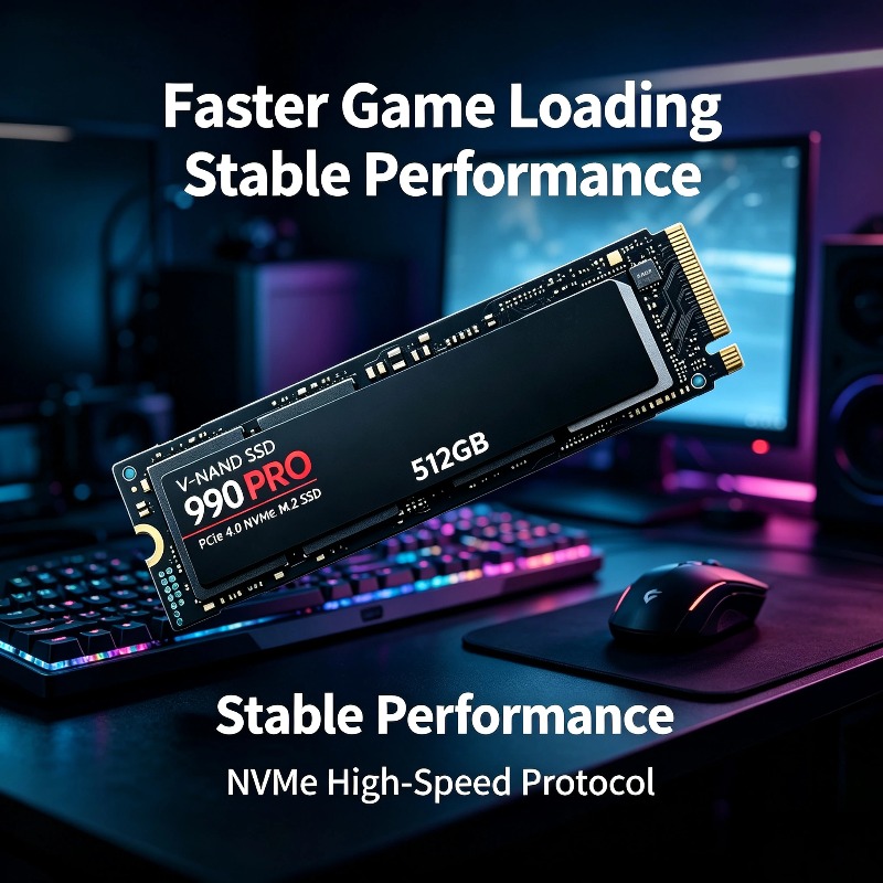 عرض ساخن: قرص SSD 990 PRO M.2  - مراجعة Laptop Gaming Console وسعره