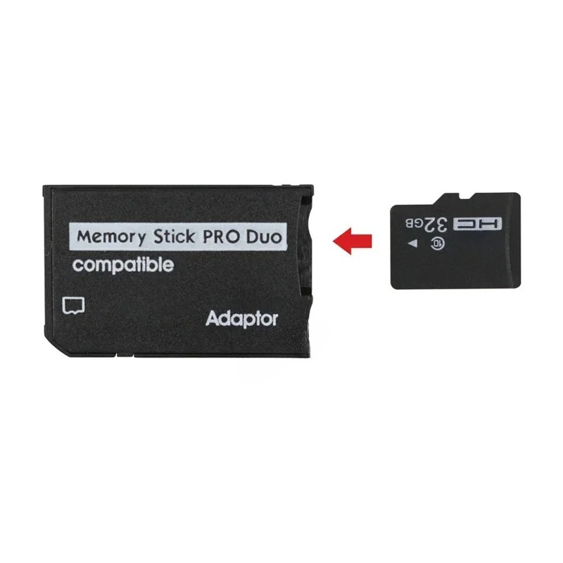 محول بطاقة SD إلى محول MS Memo - مراجعة Gaming Console Latest وسعره