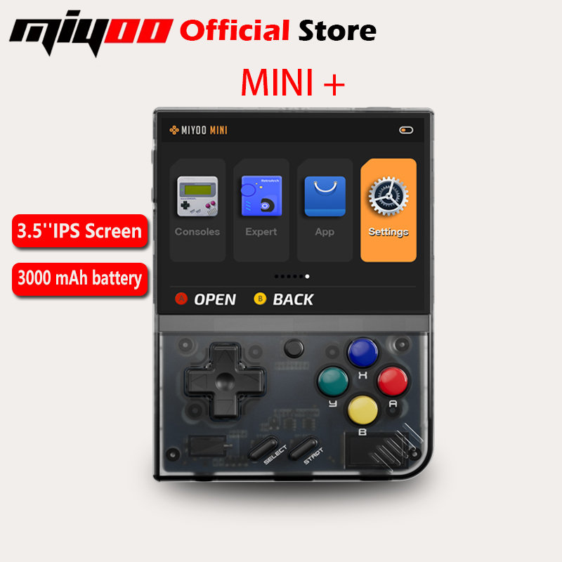 MIYOO Mini Plus وحدة تحكم ألعا - مراجعة Gaming Console Retro Handheld وسعره