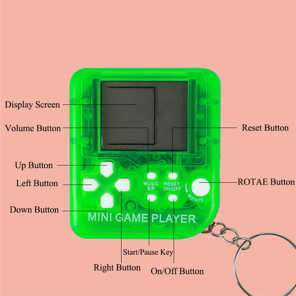 مشغلات ألعاب محمولة صغيرة ريتر - مراجعة Gaming Console Retro Handheld وسعره