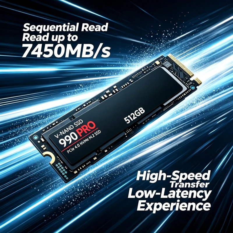 قرص SSD أصلي 990 PRO NVMe M.2  - مراجعة Laptop Gaming Console وسعره